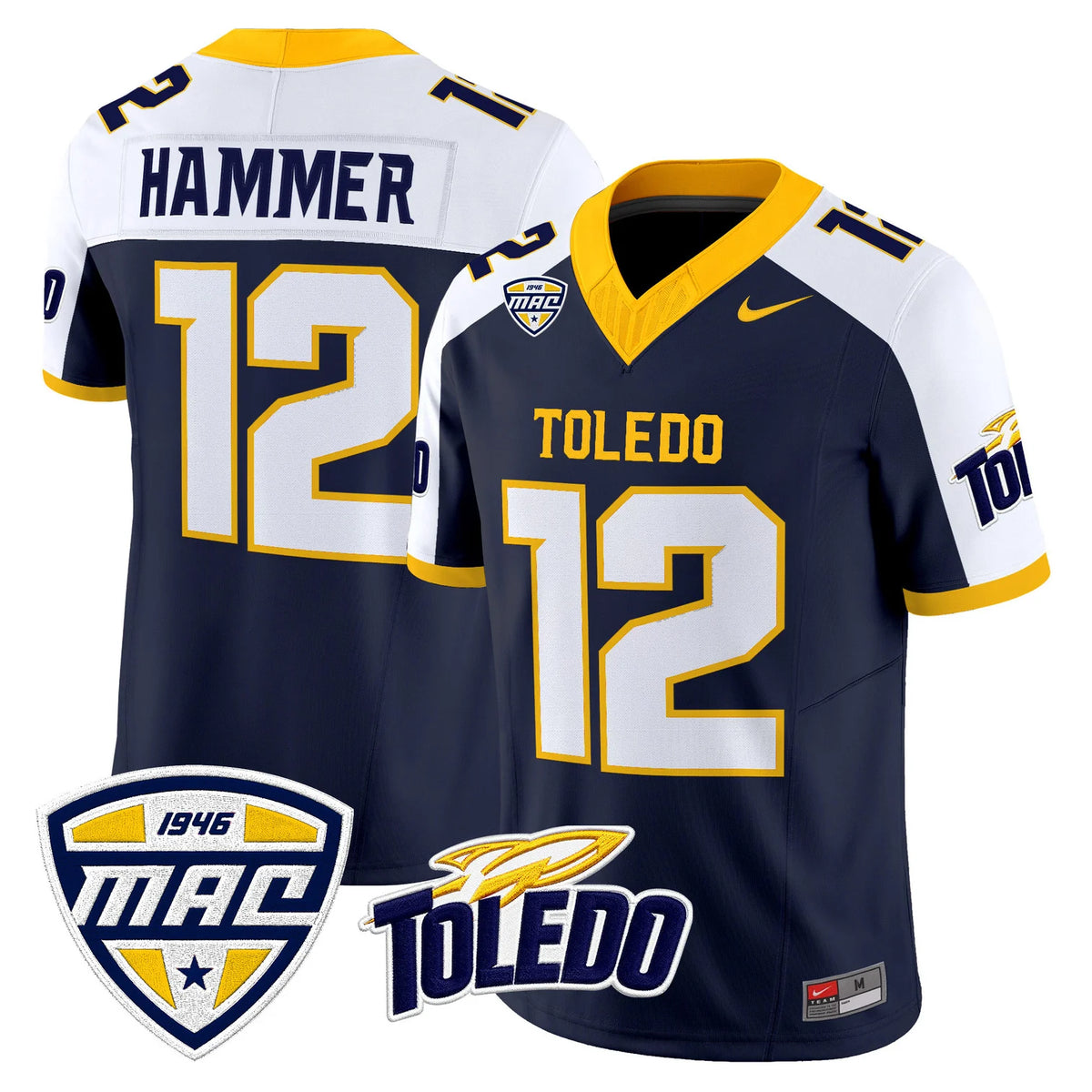 Men's Toledo Rockets 2026 Vapor Limited Jersey - All Stitched