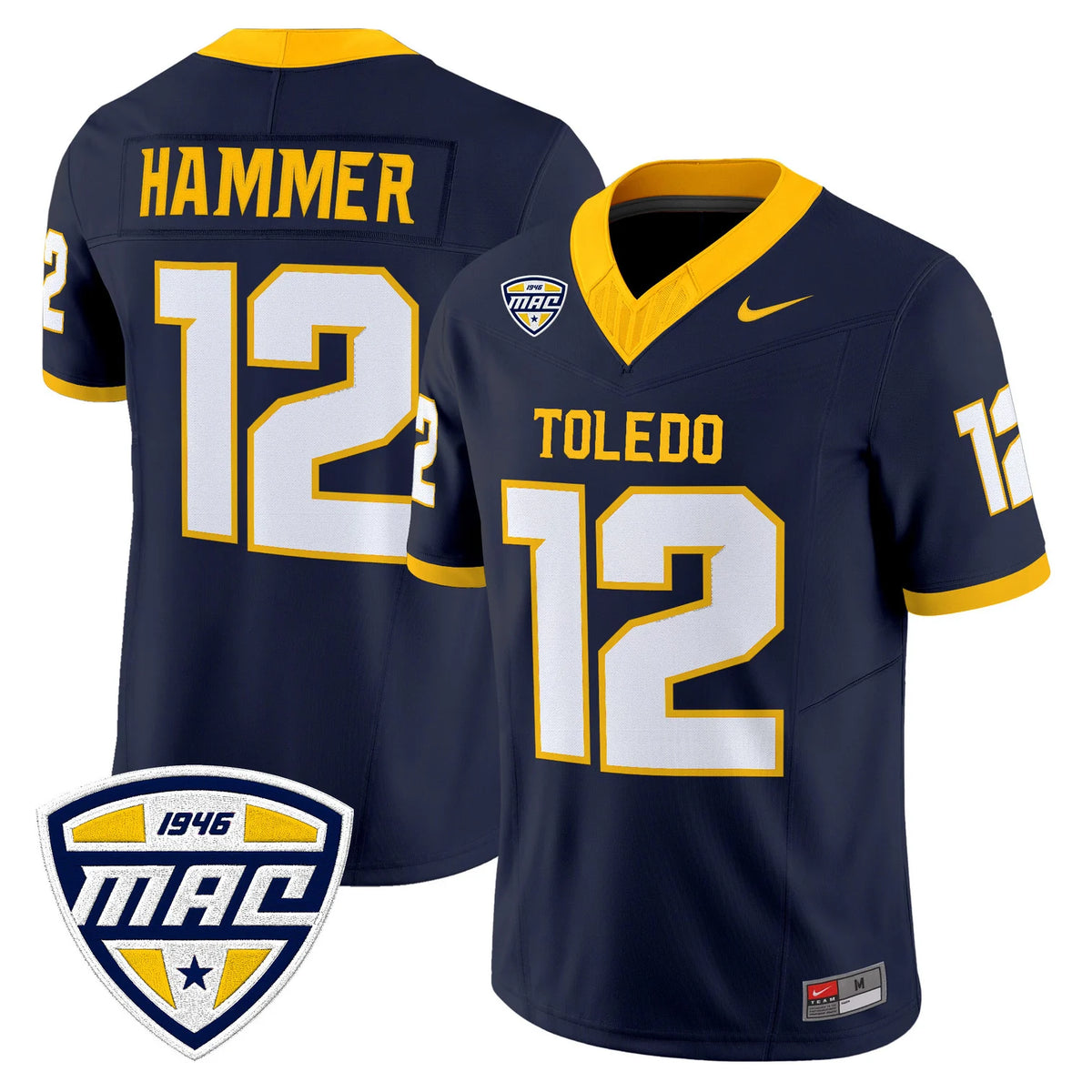 Men's Toledo Rockets 2026 Vapor Limited Jersey in navy