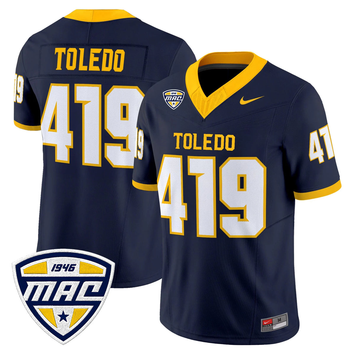 Toledo Rockets 2026 Navy Vapor Limited Jersey