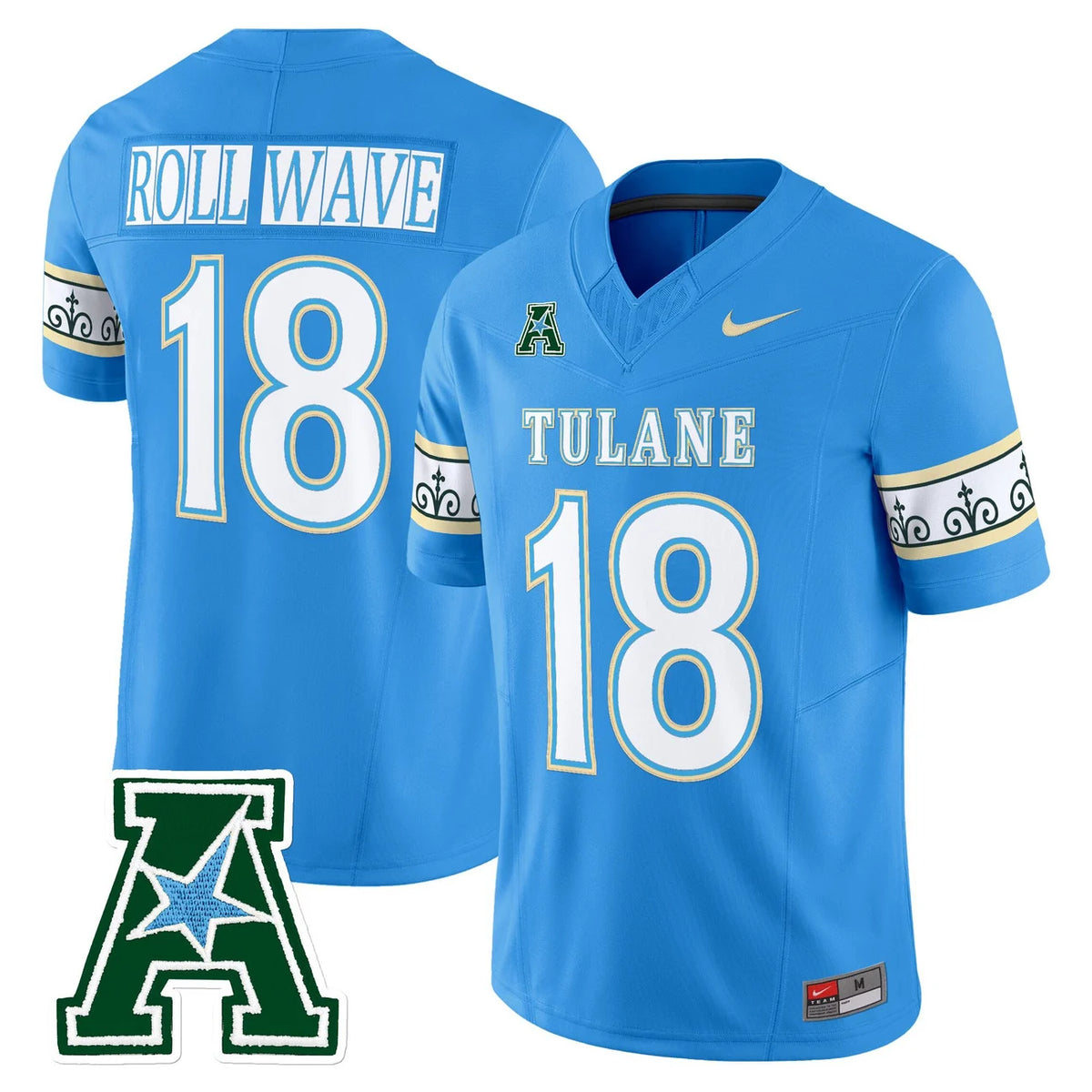 Tulane Green Wave 2025 City Edition Vapor Limited Jersey