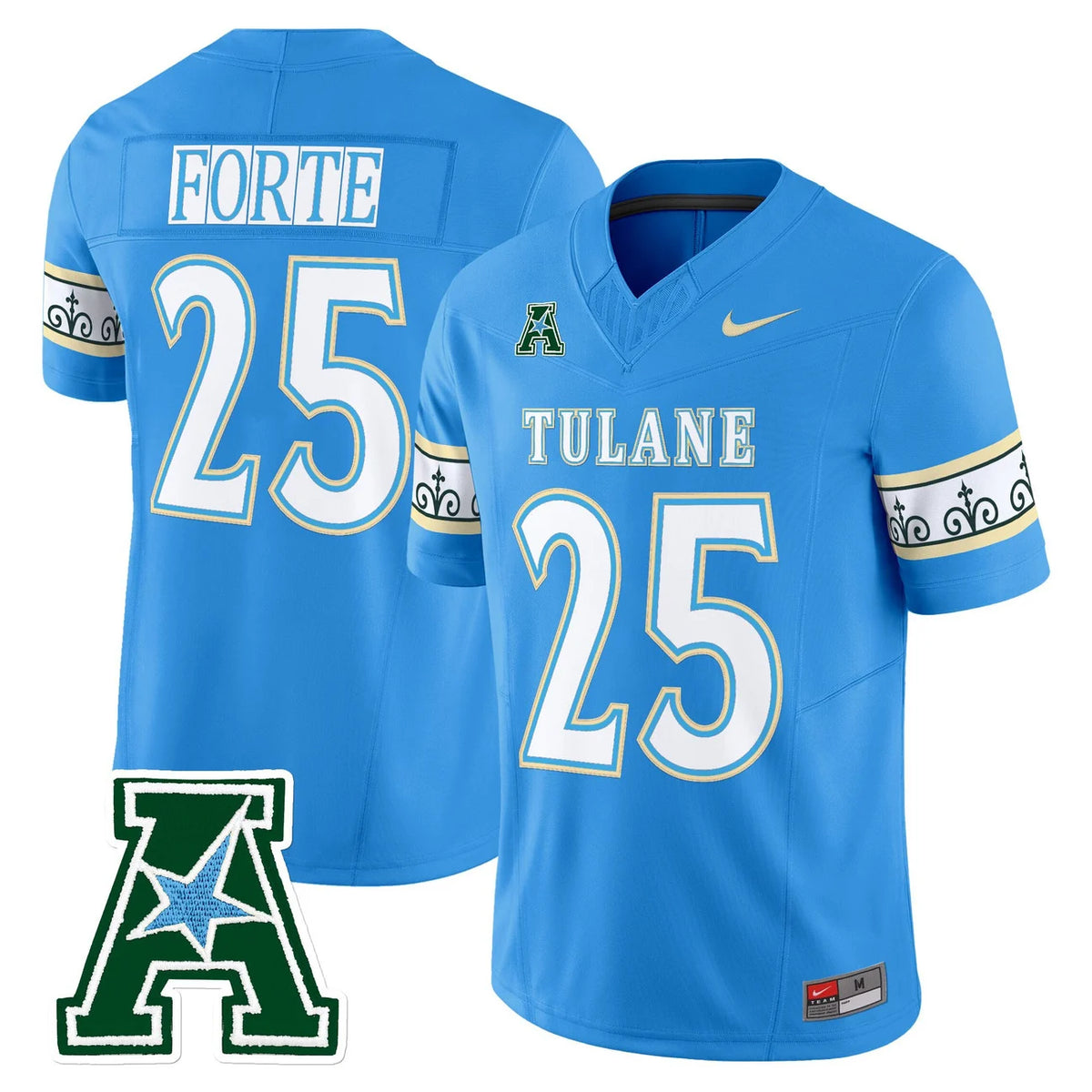 Men's Tulane Green Wave 2025 'City Edition' Vapor Limited Jersey - All Stitched