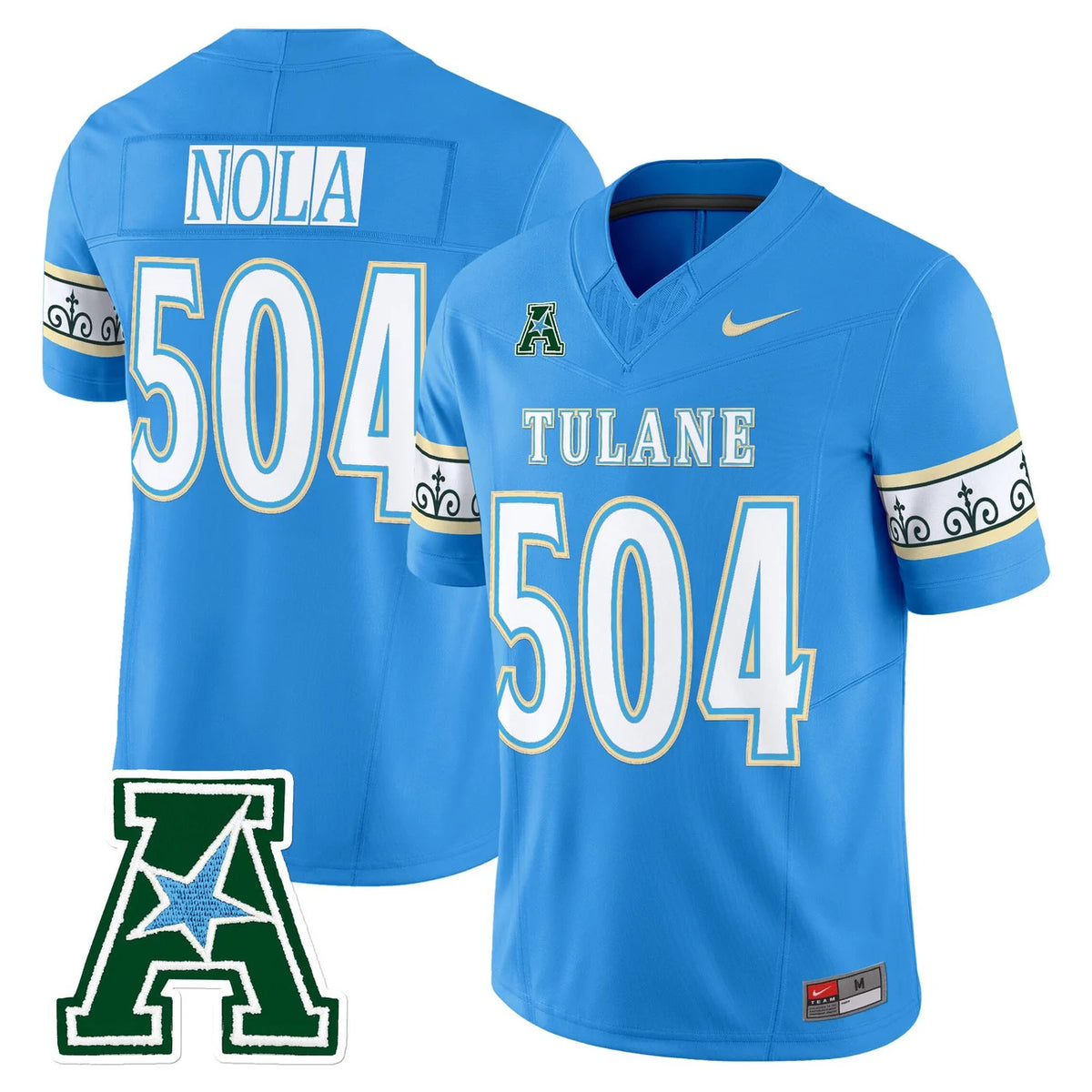 Tulane Green Wave 2025 City Edition Football Jersey