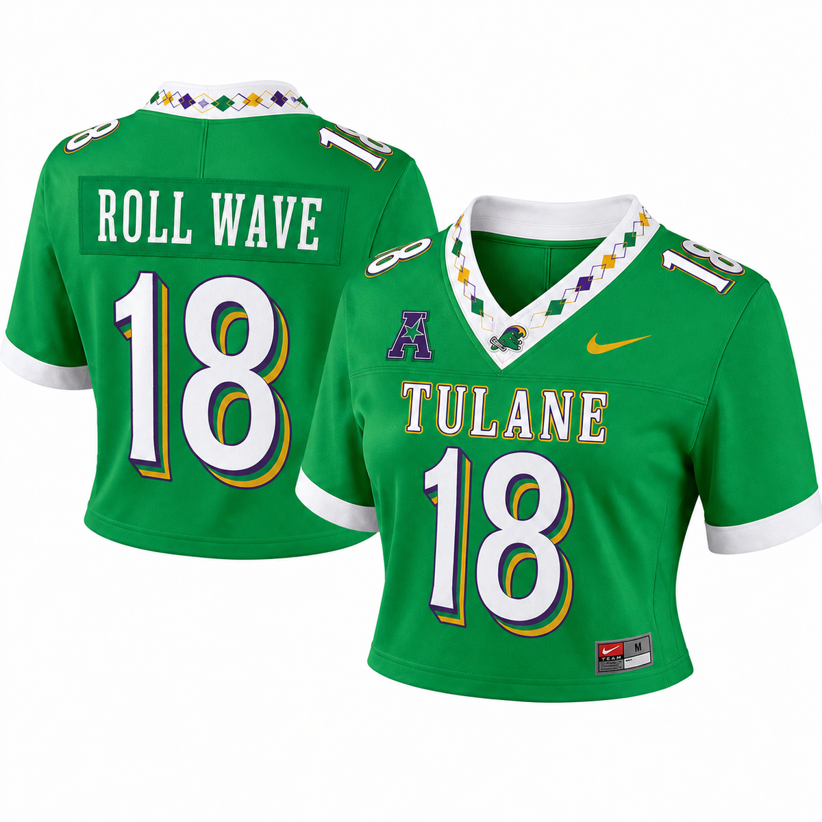 Women's Tulane Green Wave 2026 'City Edition' Crop Top Jersey