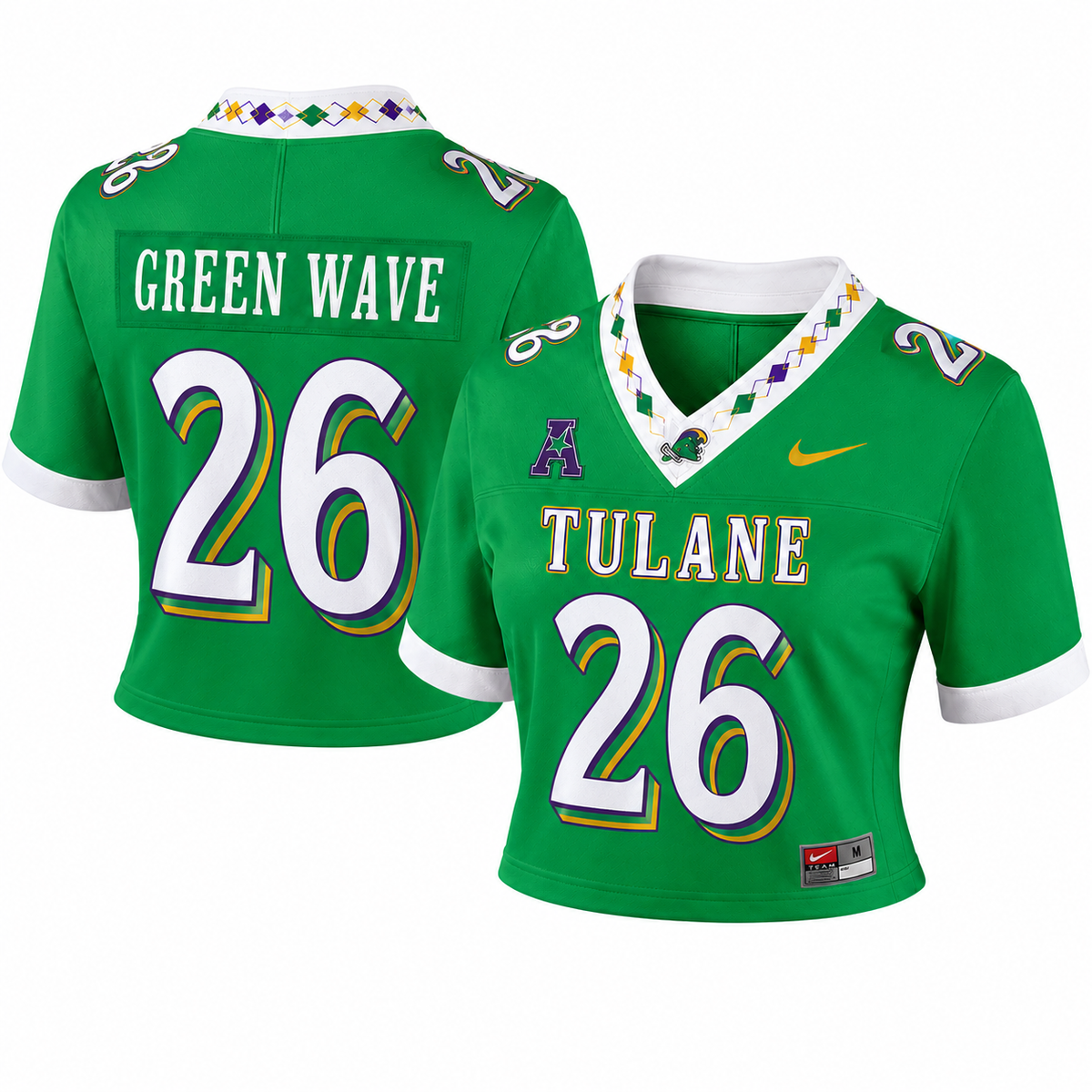 Women's Tulane Green Wave Football Jersey