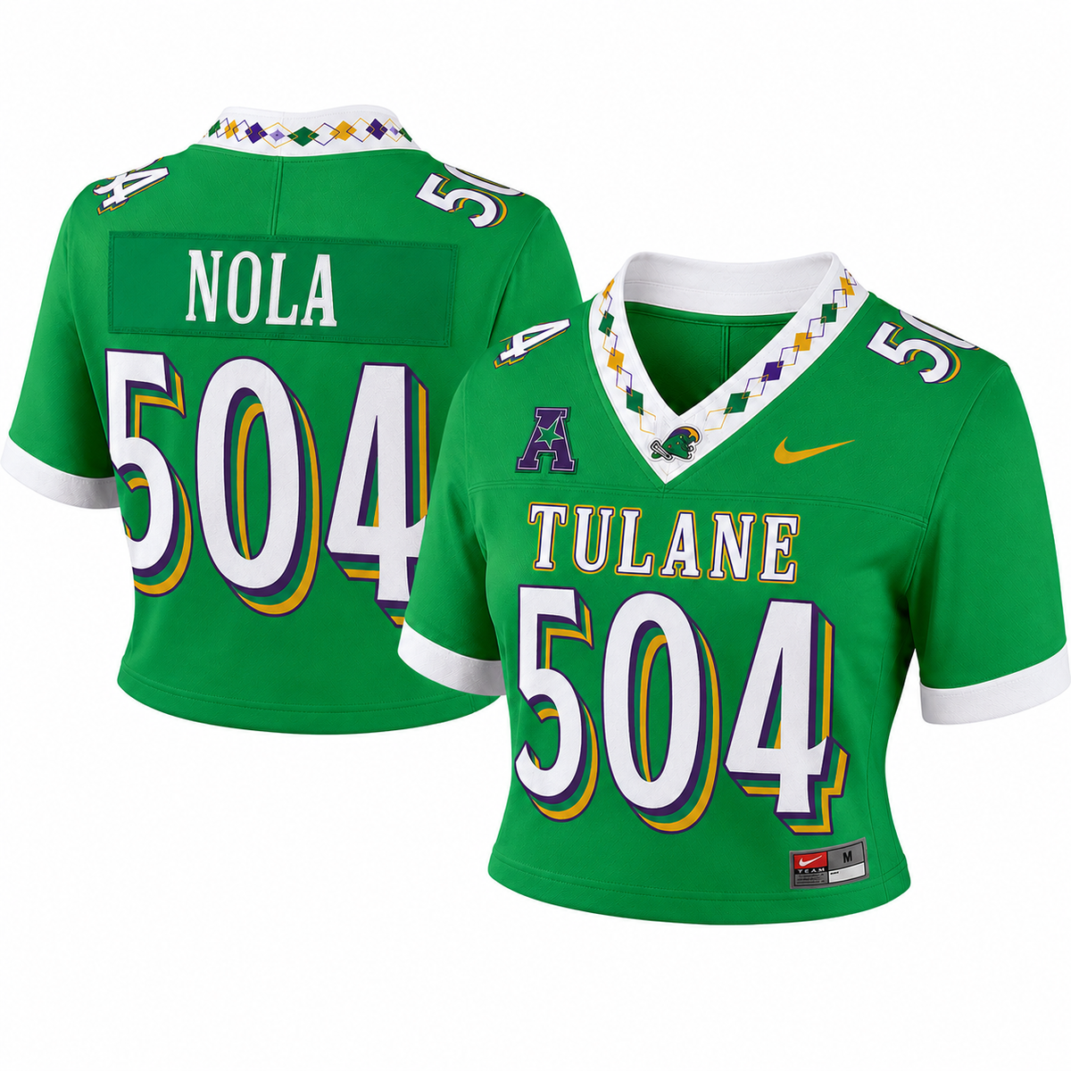 Tulane Green Wave 2026 'City Edition' Crop Top Jersey