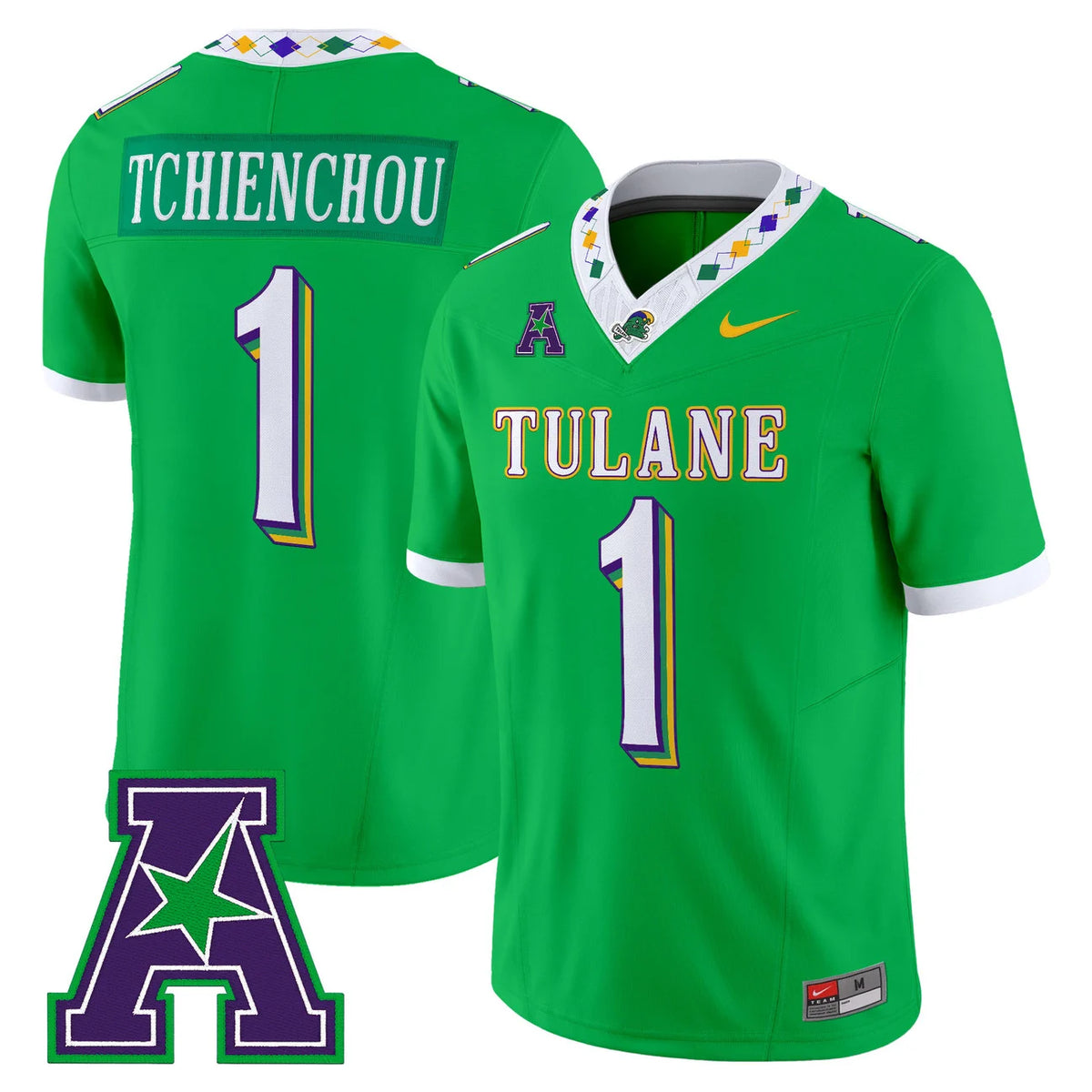 Tulane Green Wave 2026 'City Edition' Vapor Limited Jersey - All Stitched