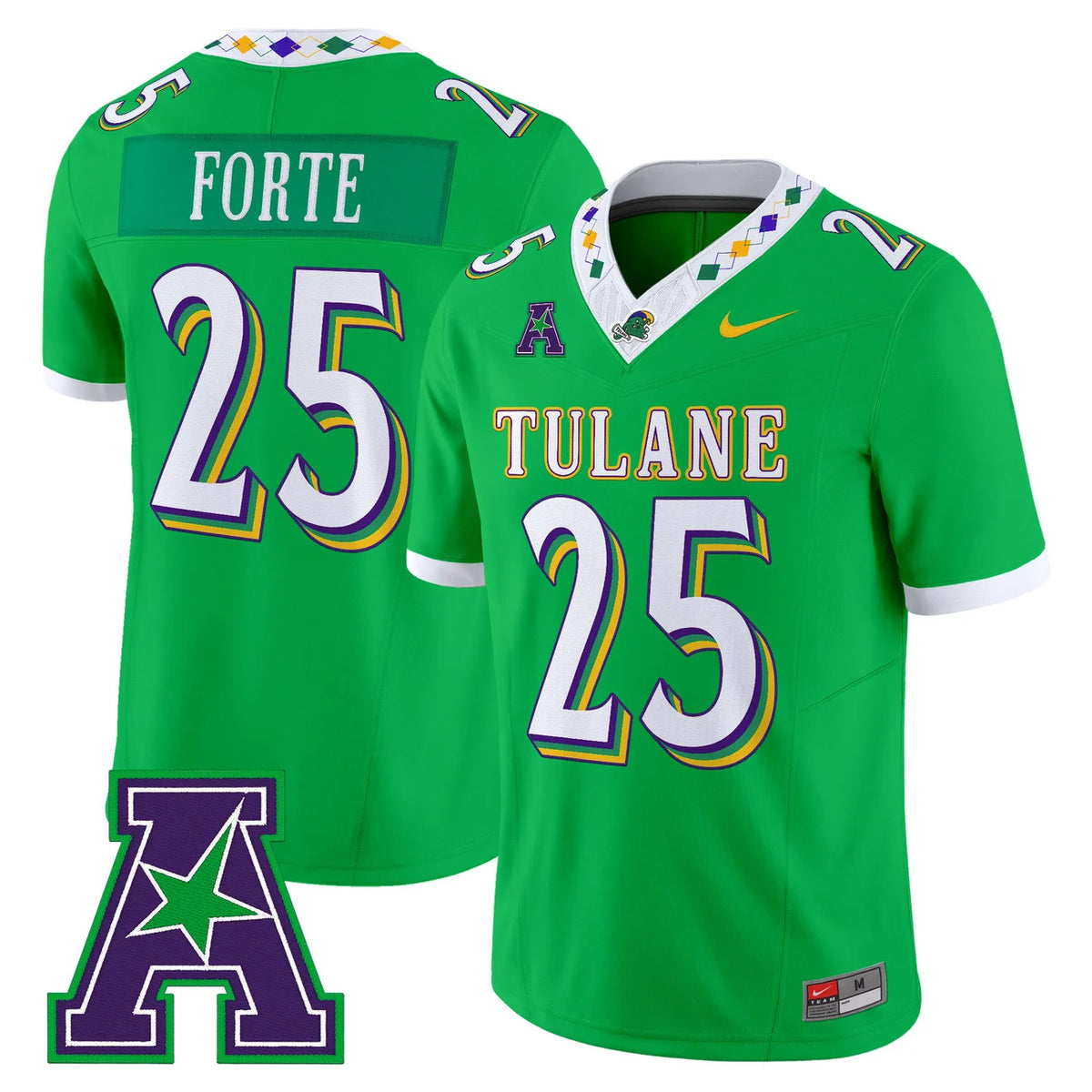 Tulane Green Wave 2026 'City Edition' Vapor Limited Jersey - All Stitched