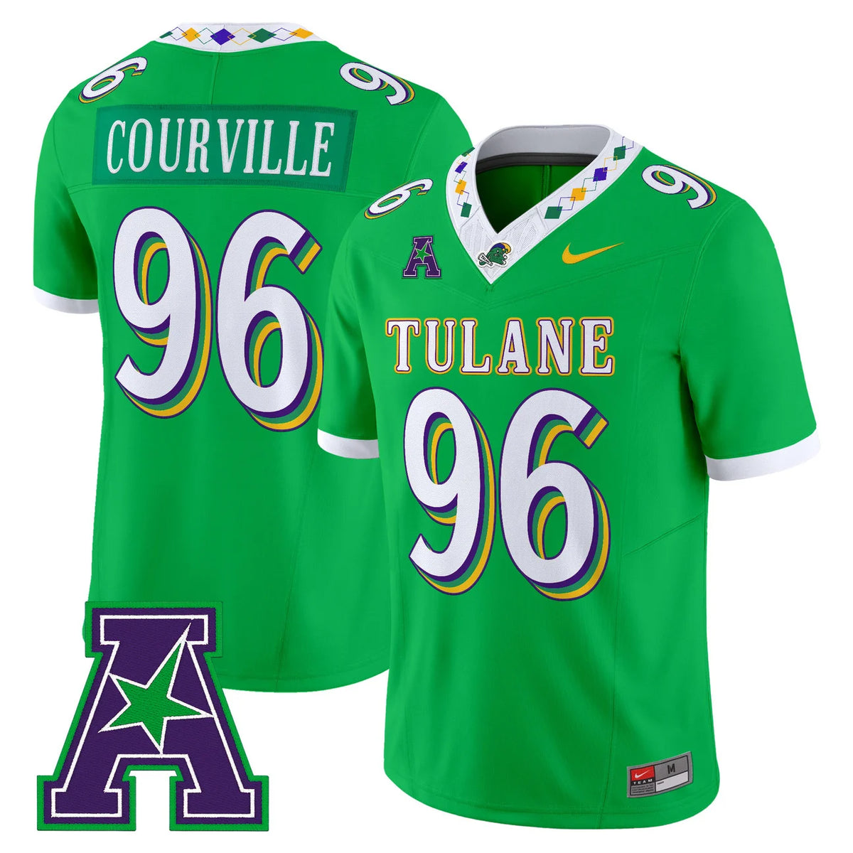 Tulane Green Wave 2026 'City Edition' Vapor Limited Jersey - All Stitched