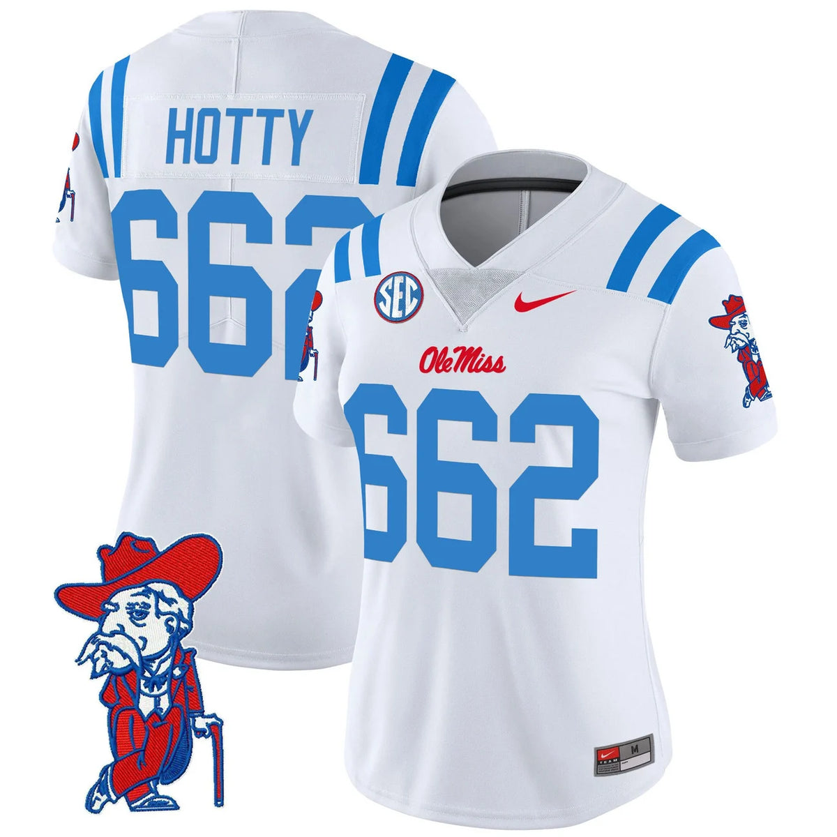 Women's Ole Miss Rebels 2026 Vapor Limited Jersey V2 - All Stitched