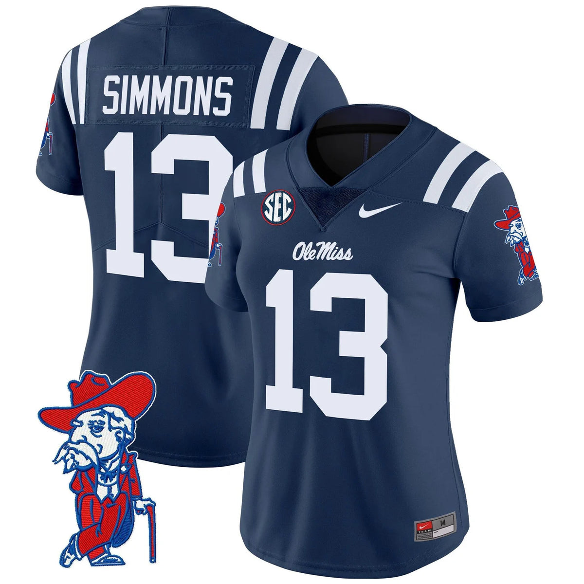 Women's Ole Miss Rebels 2026 Vapor Limited Jersey V2 - All Stitched