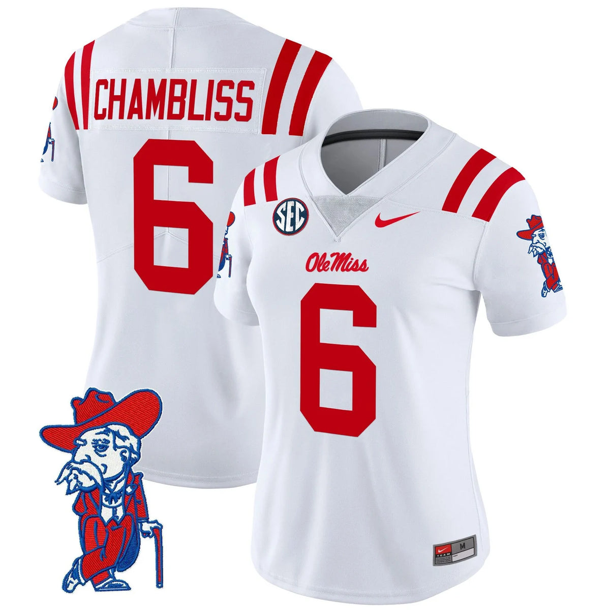 Women's Ole Miss Rebels 2026 Vapor Limited Jersey V2 - All Stitched