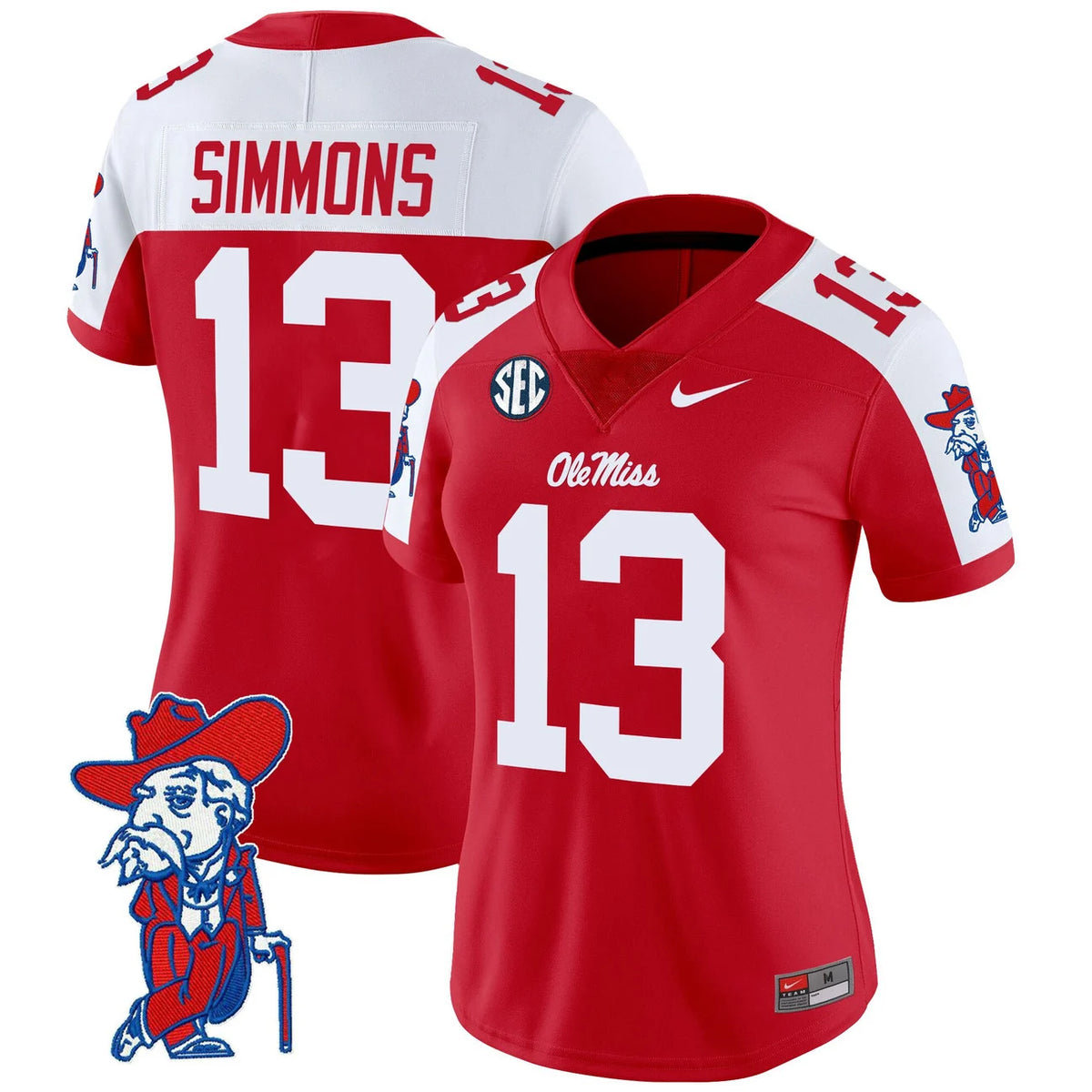 Women's Ole Miss Rebels 2026 Vapor Limited Jersey V2 - All Stitched