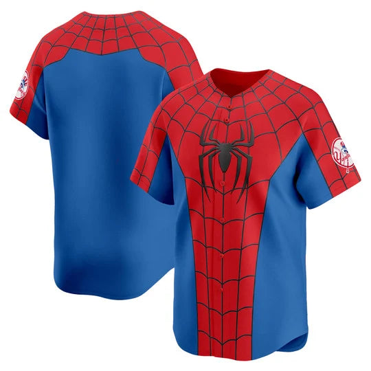 New York Yankees x Spider Man Brand New Day Vapor Premier Limited Jersey - Stitched